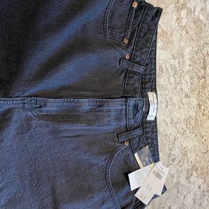 Woman’s black Abercrombie Jeans